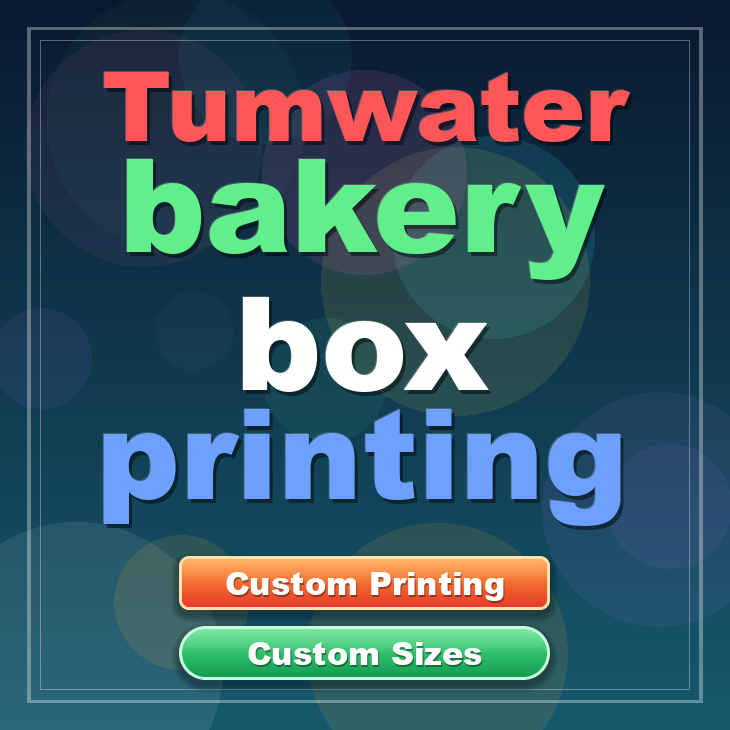 Tumwater bakery box printing