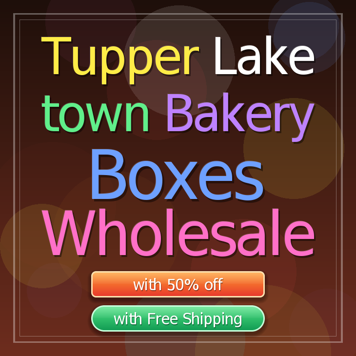 Tupper Lake Town bakery boxes