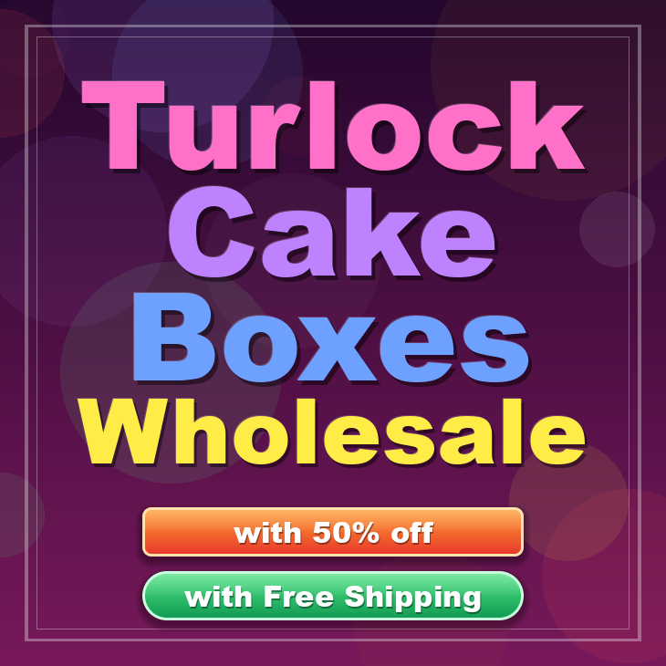 Turlock cake boxes