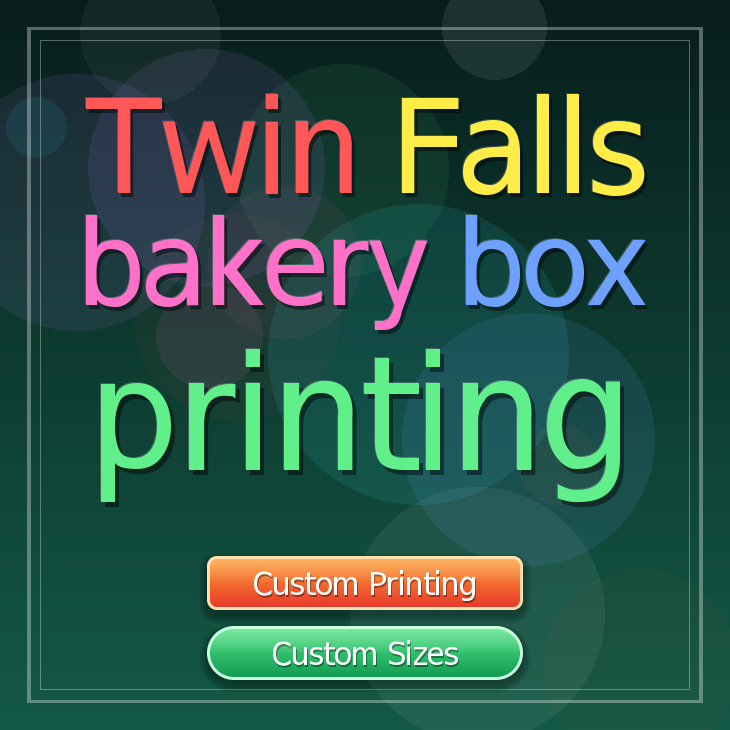 Twin Falls bakery box printing