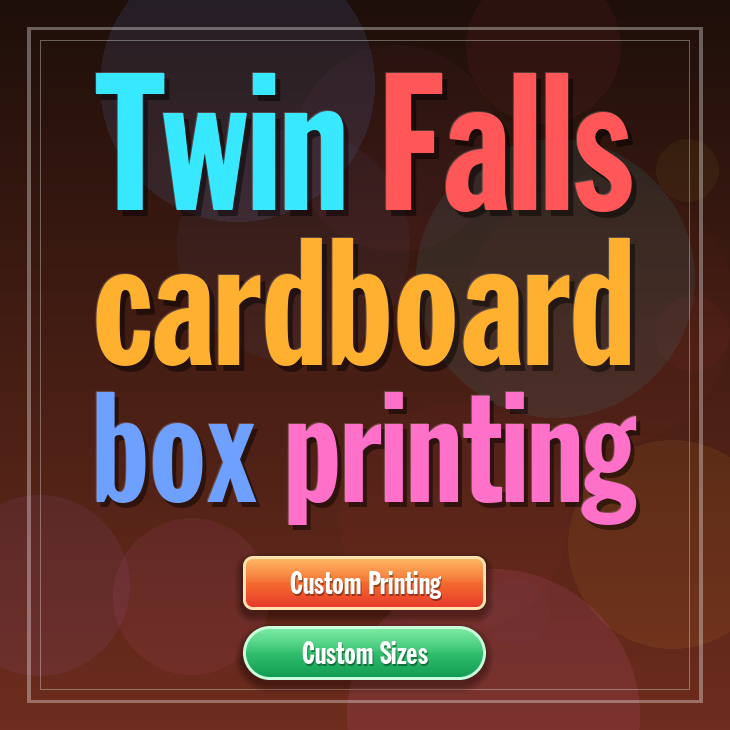 Twin Falls cardboard box printing