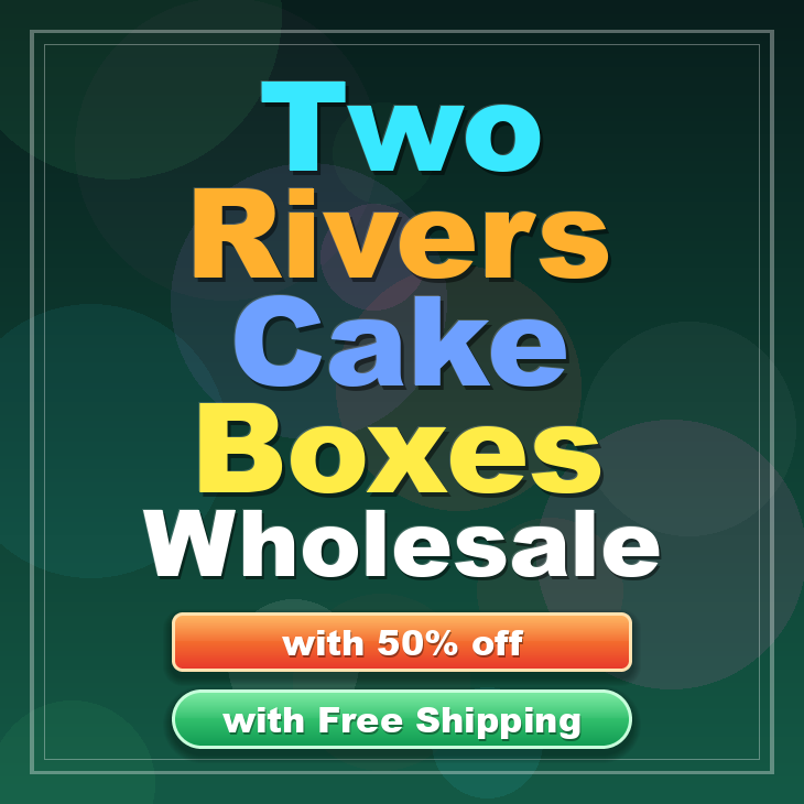 Two Rivers cake boxes