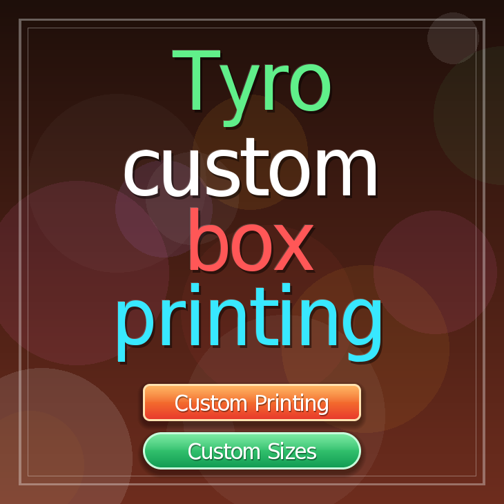 Tyro custom box printing