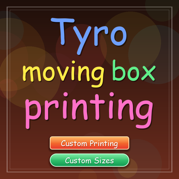 Tyro moving box printing