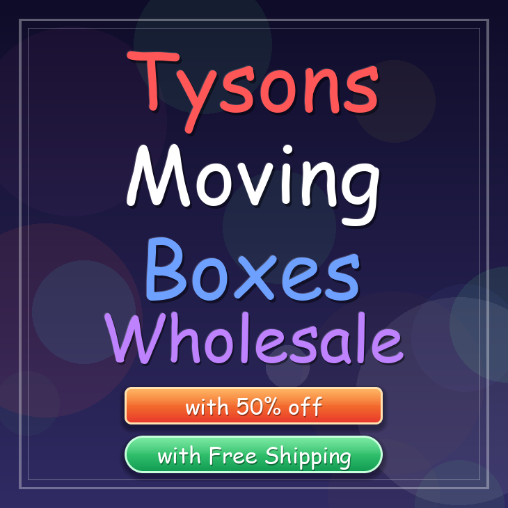 Tysons moving boxes