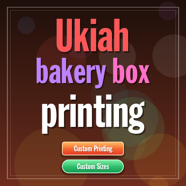 Ukiah bakery box printing