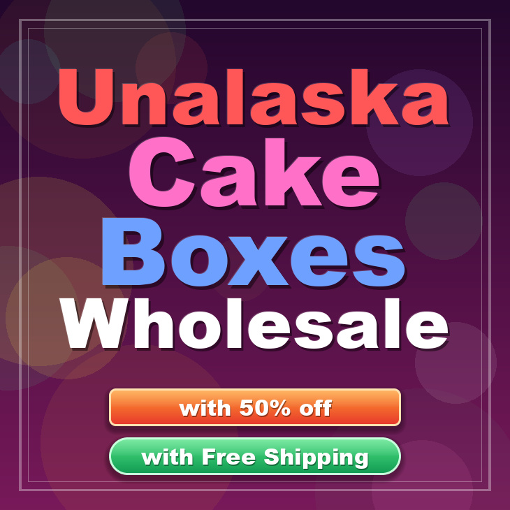 Unalaska cake boxes