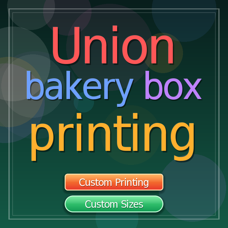 Union bakery box printing