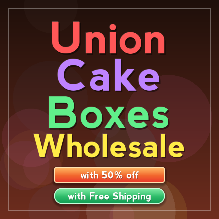 Union cake boxes