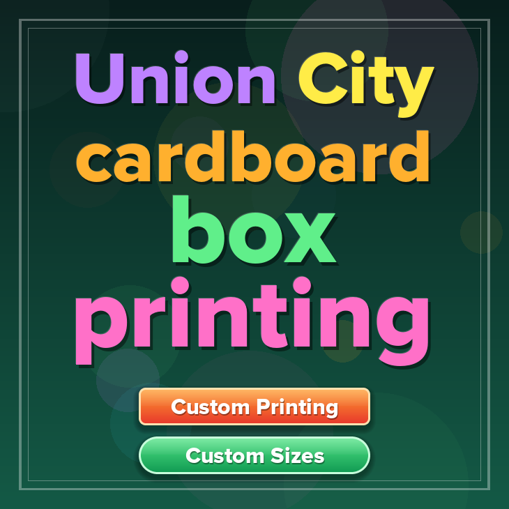 Union City cardboard box printing