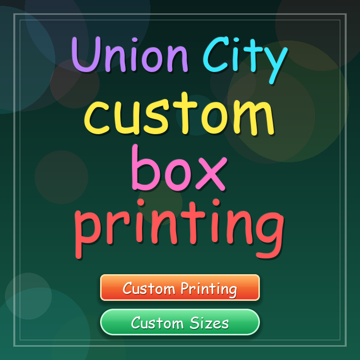 Union City custom box printing