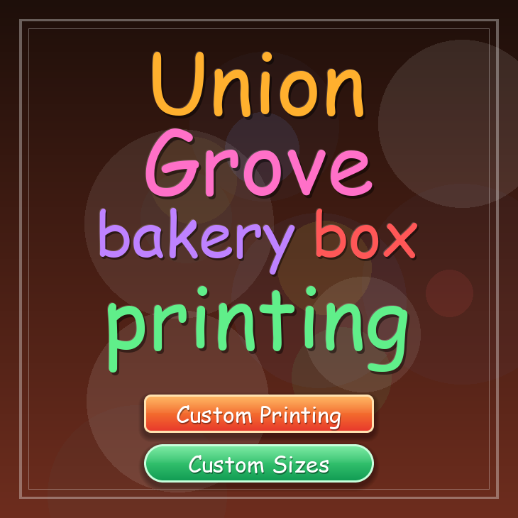 Union Grove bakery box printing