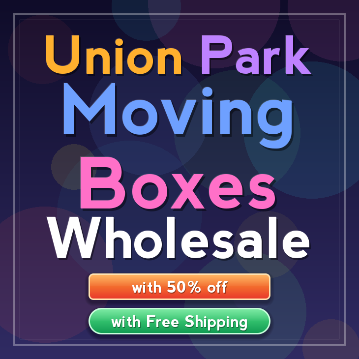 Union Park moving boxes