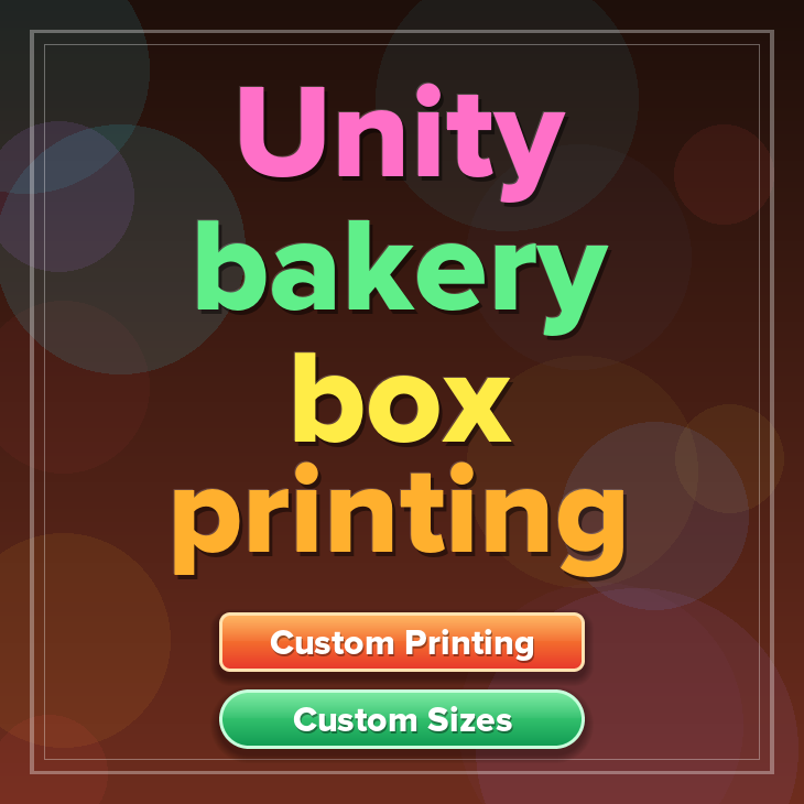 Unity bakery box printing