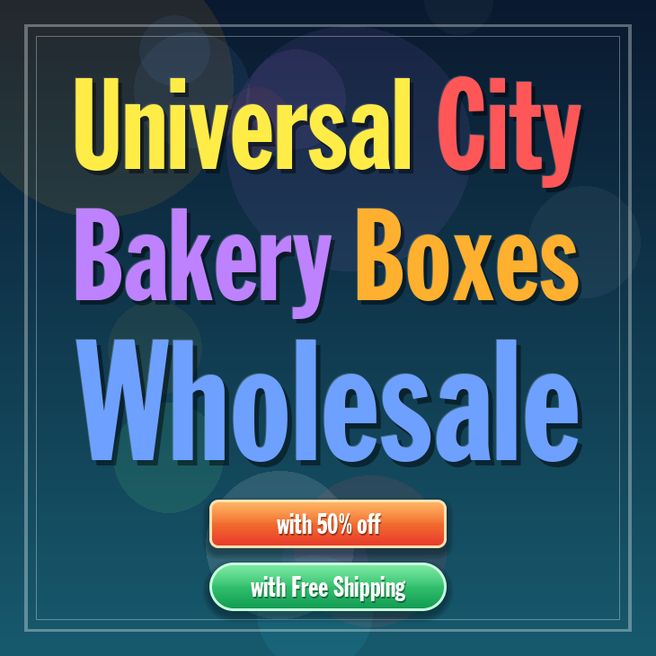 Universal City bakery boxes