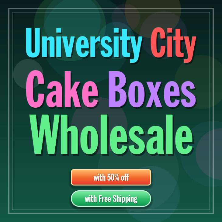 University City cake boxes