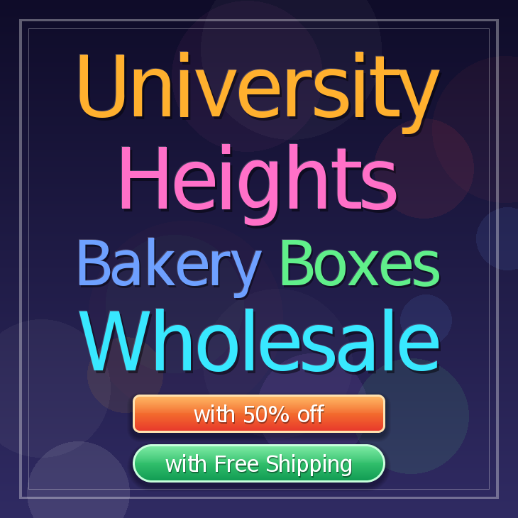 University Heights bakery boxes