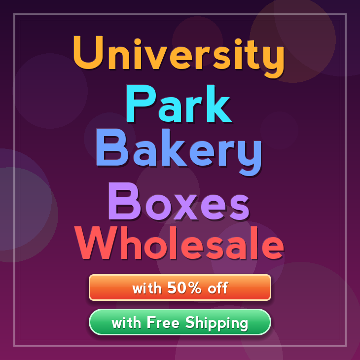 University Park bakery boxes