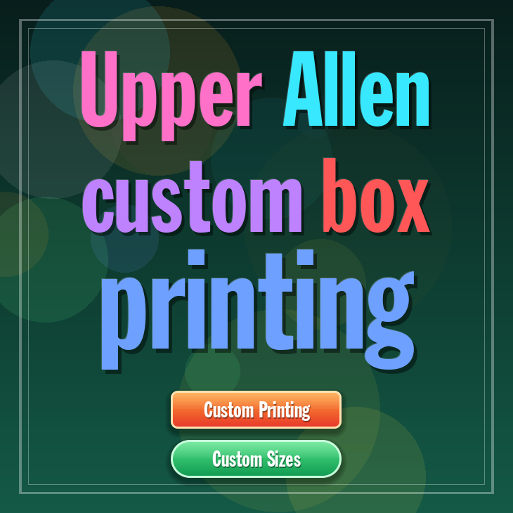 Upper Allen custom box printing