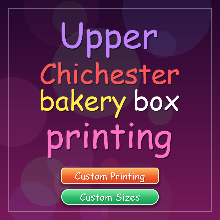 Upper Chichester bakery box printing