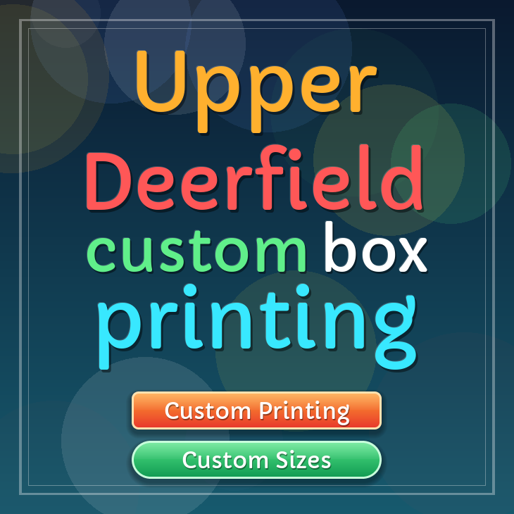 Upper Deerfield custom box printing