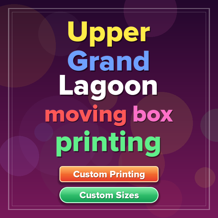 Upper Grand Lagoon moving box printing