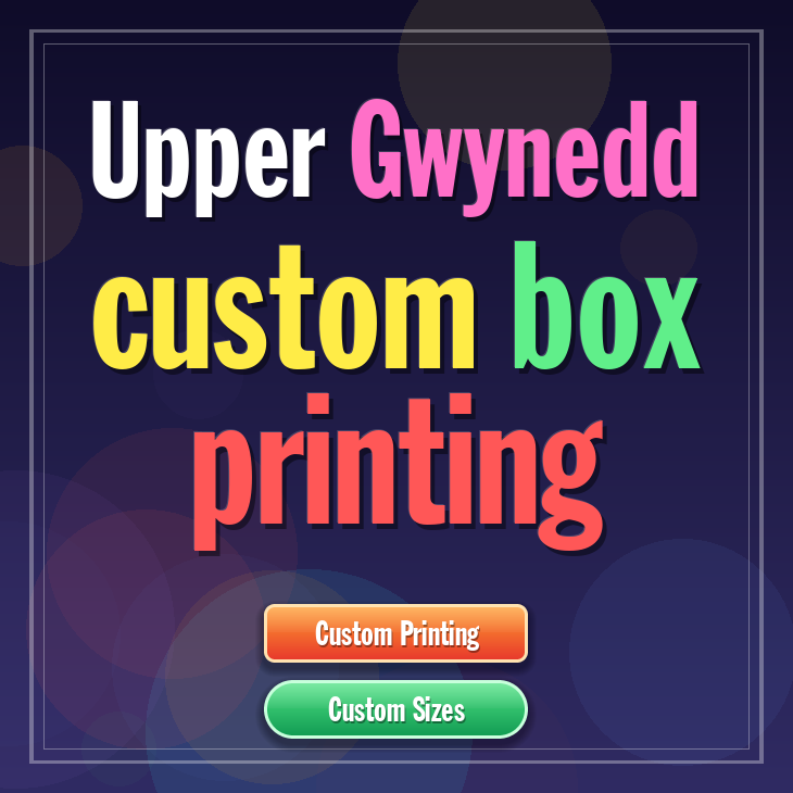 Upper Gwynedd custom box printing