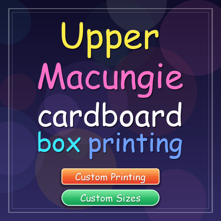 Upper Macungie cardboard box printing