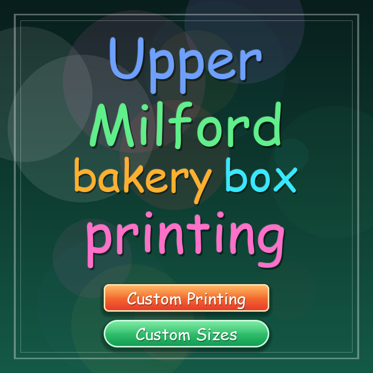 Upper Milford bakery box printing