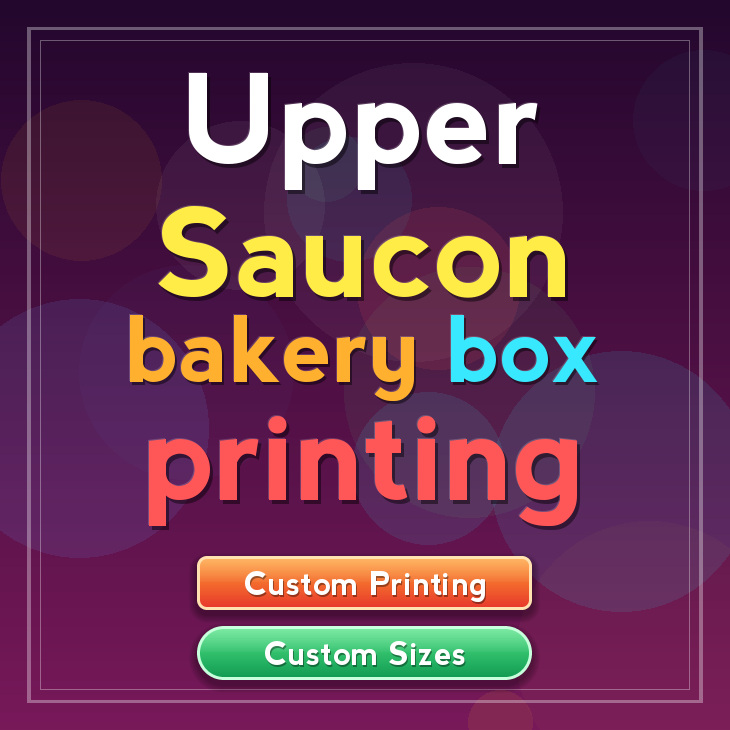 Upper Saucon bakery box printing