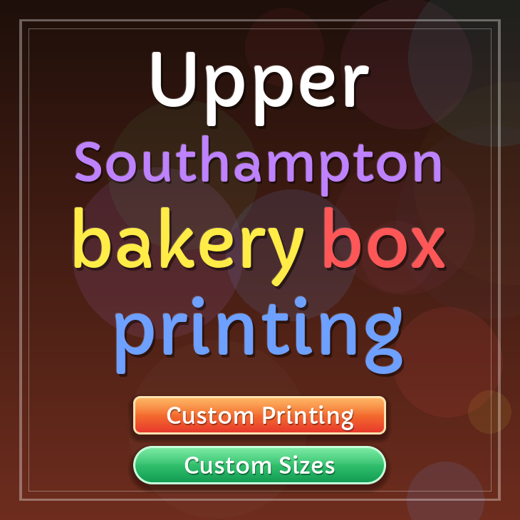 Upper Southampton bakery box printing