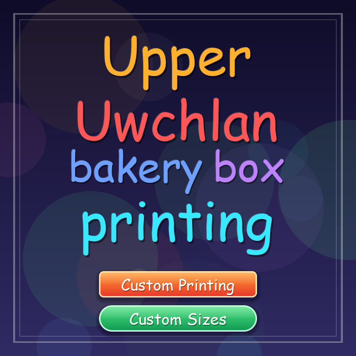 Upper Uwchlan bakery box printing