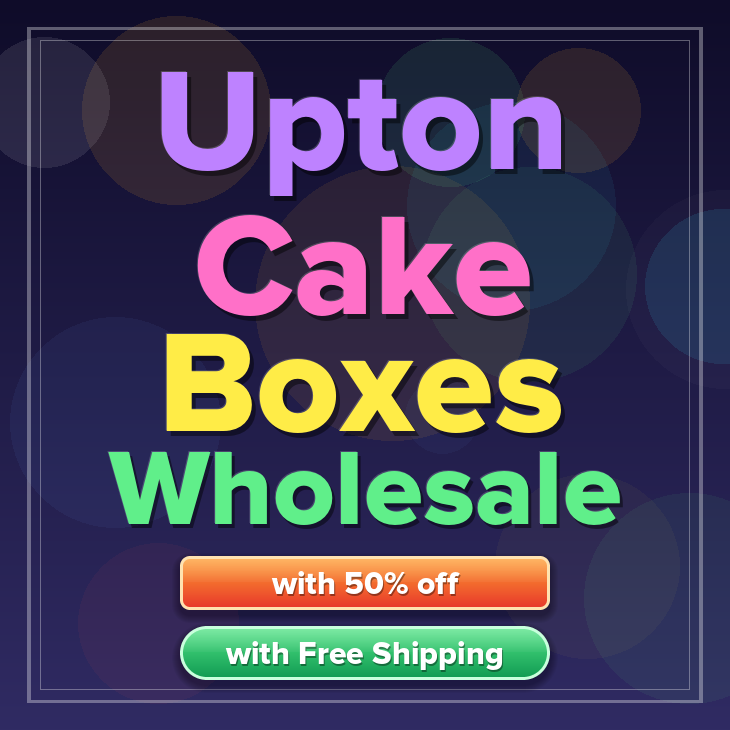Upton cake boxes