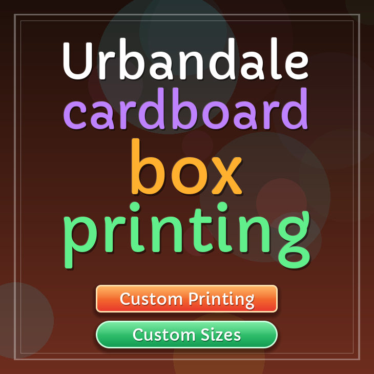 Urbandale cardboard box printing