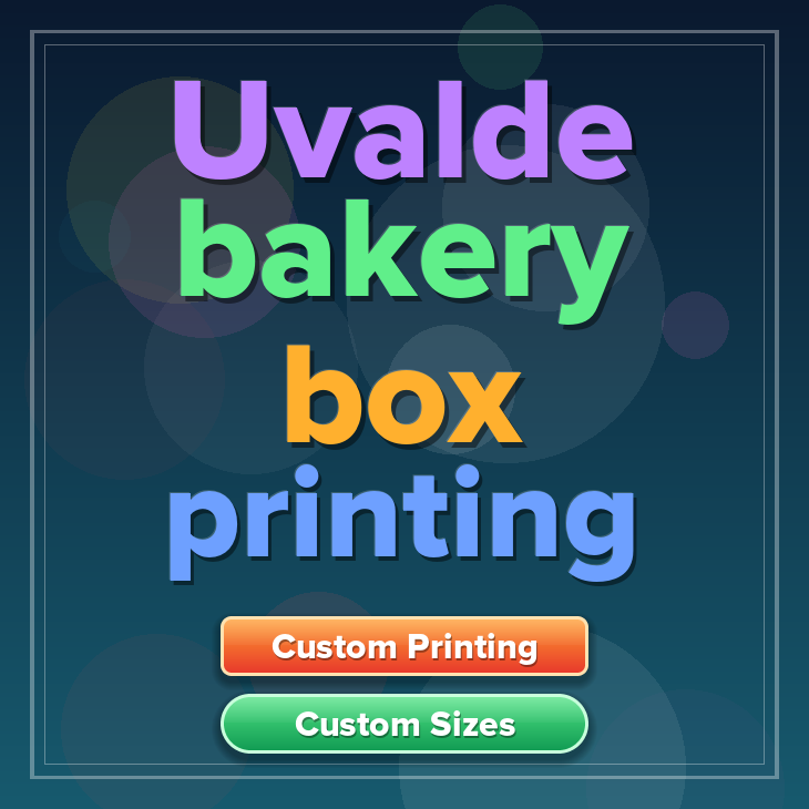 Uvalde bakery box printing