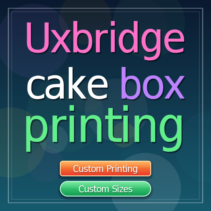 Uxbridge cake box printing
