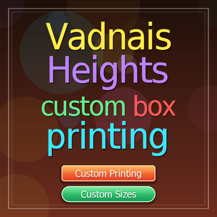 Vadnais Heights custom box printing