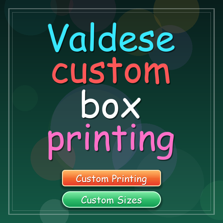 Valdese custom box printing