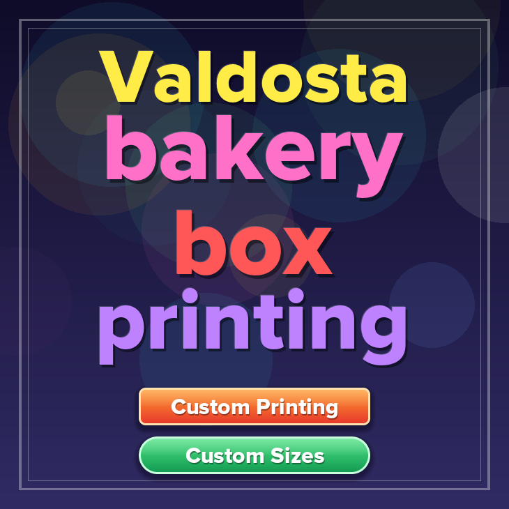 Valdosta bakery box printing