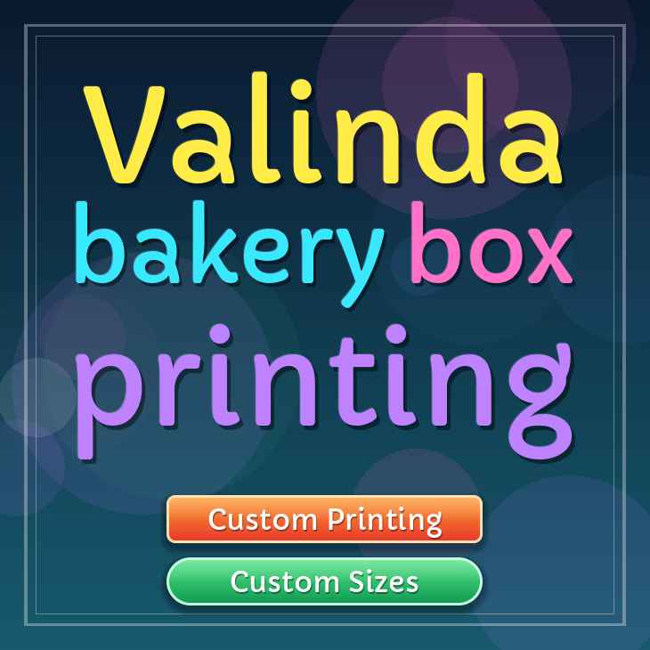 Valinda bakery box printing