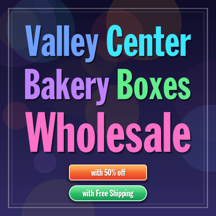 Valley Center bakery boxes
