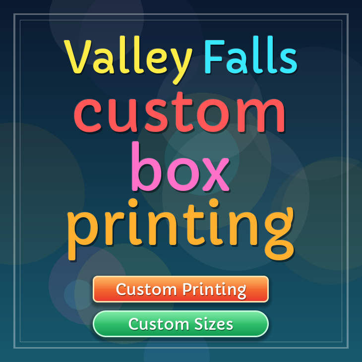 Valley Falls custom box printing