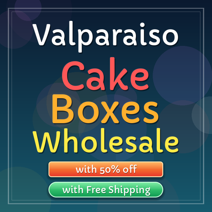 Valparaiso cake boxes