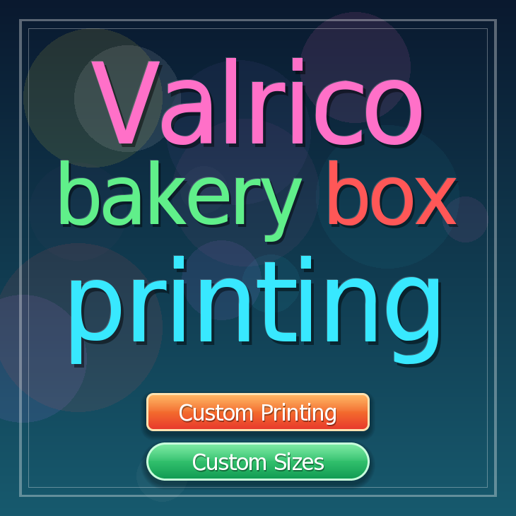 Valrico bakery box printing