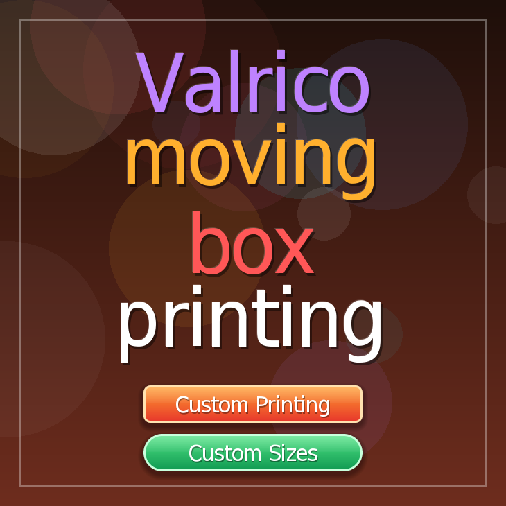 Valrico moving box printing