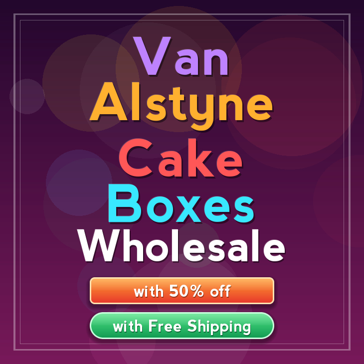 Van Alstyne cake boxes