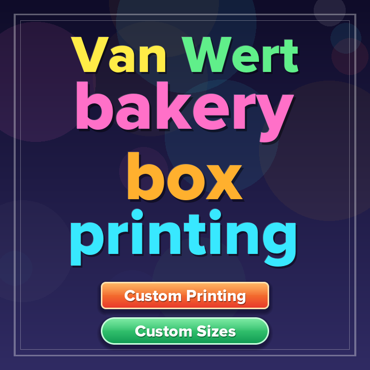 Van Wert bakery box printing