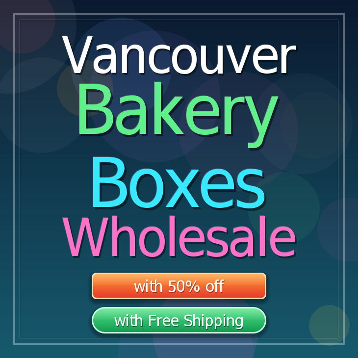 Vancouver bakery boxes