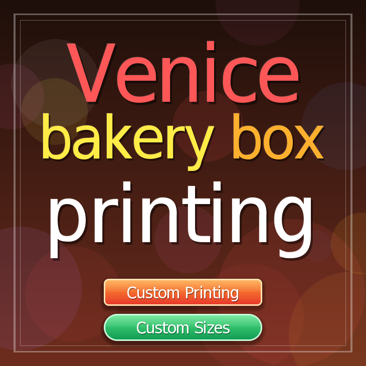Venice bakery box printing