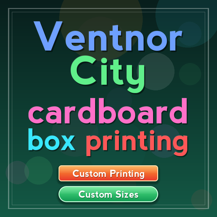 Ventnor City cardboard box printing